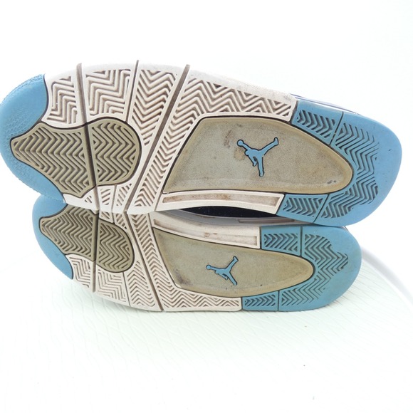 Jordan Dub Zero 311046-007 Mens 9.5 Basketball Shoes Wolf Gray Leather Sneakers - Picture 10 of 13